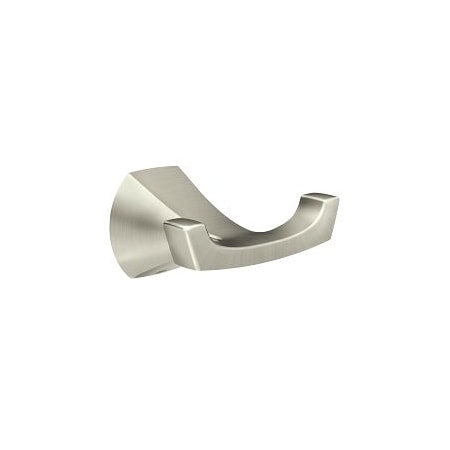 Moen Spot Resist Brushed Nickel Double Robe Hook MY8703BN
